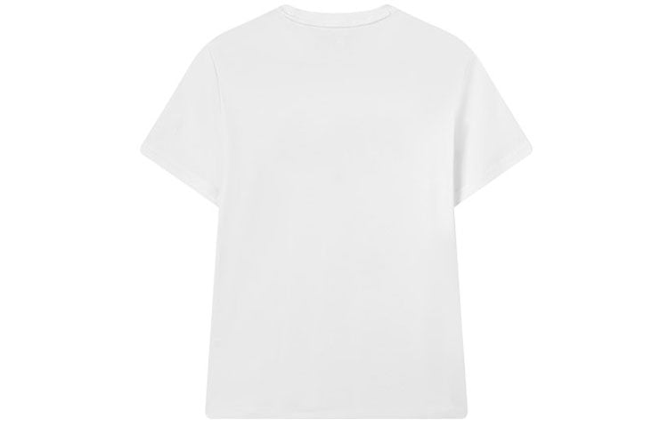 FILA Logo Letter Printing Sports Male White F11M128105F-WT