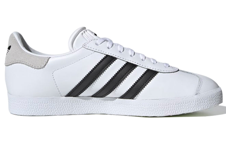 (WMNS) adidas Gazelle 'White Brown Black' FU9910