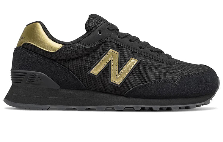 (WMNS) New Balance 515v1 'Black Metallic Gold' WL515CAA