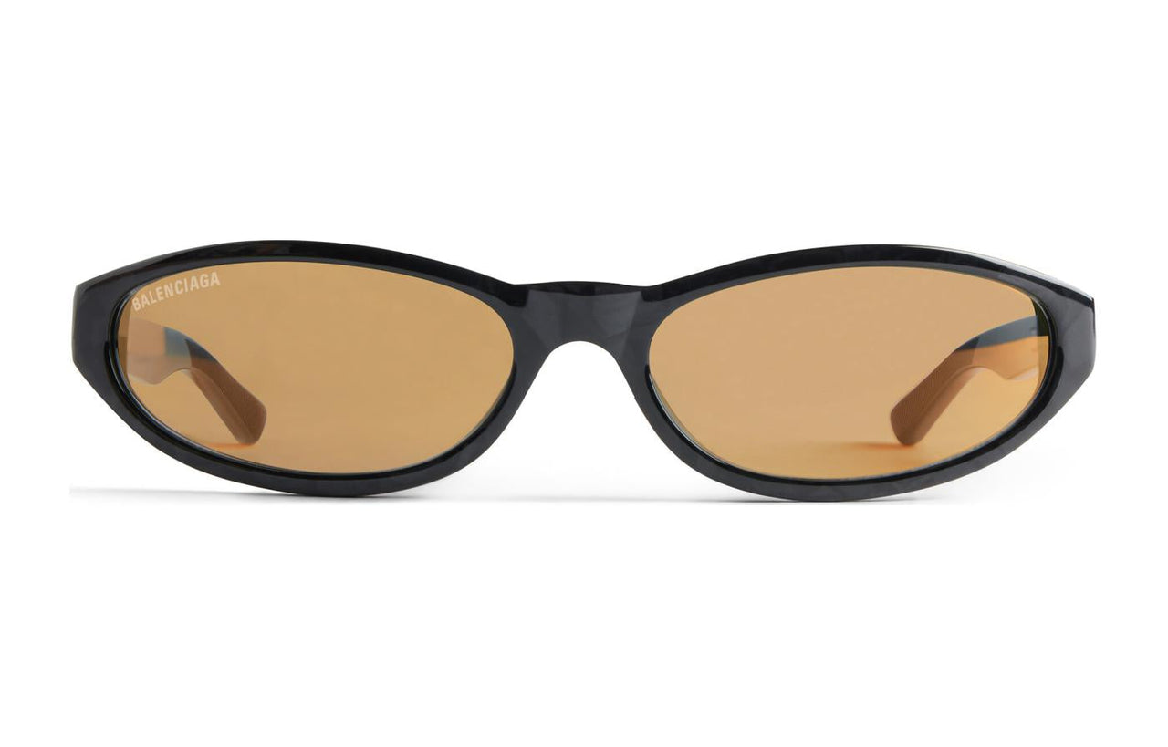 (WMNS) Balenciaga Neo Round Sunglasses 'Black' 570487T00482053