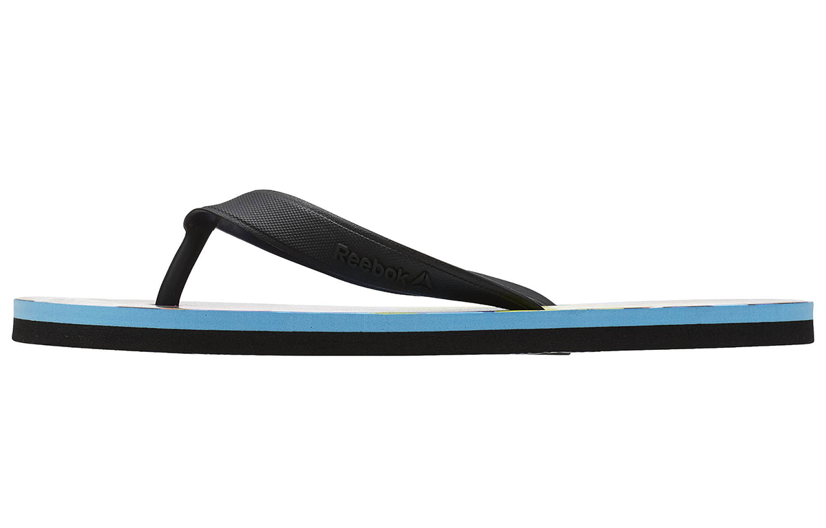 (WMNS) Reebok Others Sports slippers 'Black Blue' BD5213