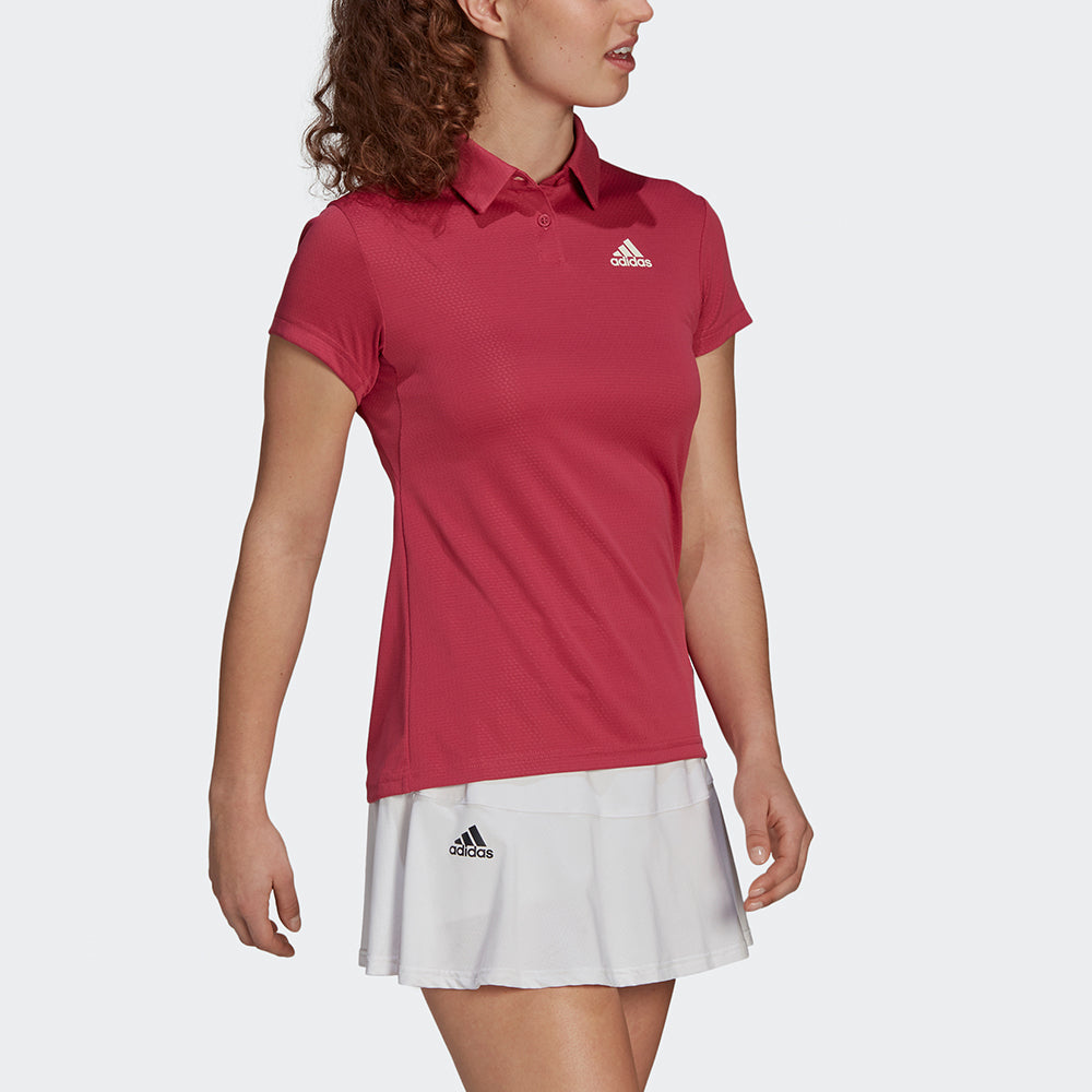 (WMNS) adidas H.rdy Polo W Tennis Sports Training Pink Polo Shirt GL5805