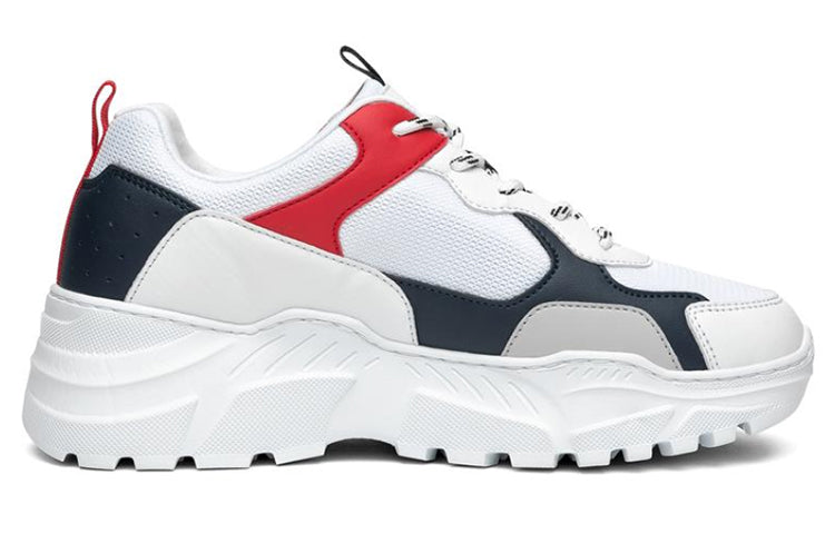 (WMNS) Skechers B-Rad Running Shoes White/Red 155056-WNVR