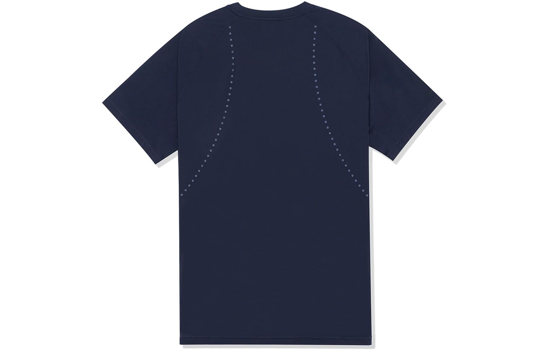 Li-Ning x Soulland Logo Slim Fit T-shirt 'Blue' ATSSC73-2