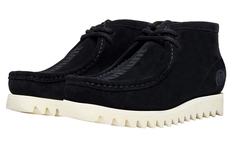 A BATHING APE Bape Manhunt Suede 'Black' 1I20-191-012-BLCK