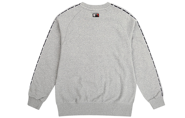 MLB The Red Sox Embroidered Small Long Sleeves Round Neck Unisex Gray 31MTT1941-43M
