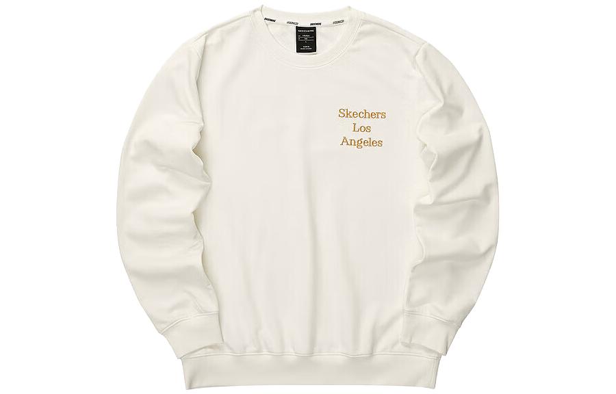 Skechers Letter Printed Sweater 'White Red' L421U159-0074