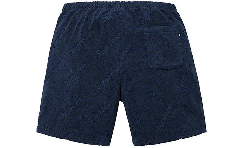 Supreme SS19 Terry Jacquard Logo Short logo SUP-SS19-10446