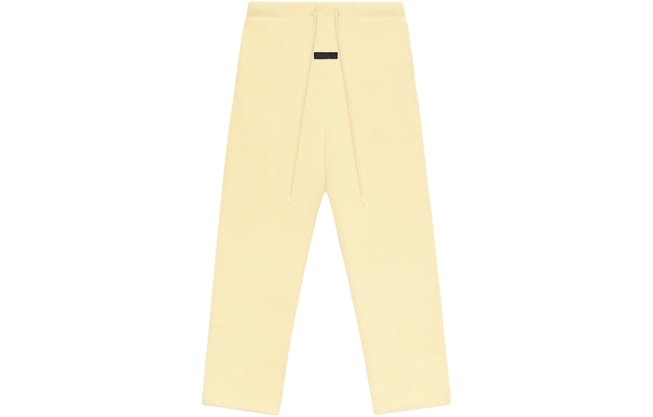 Fear of God Essentials FW23 Polar Fleece Pants 'Garden Yellow' 130SP244251F