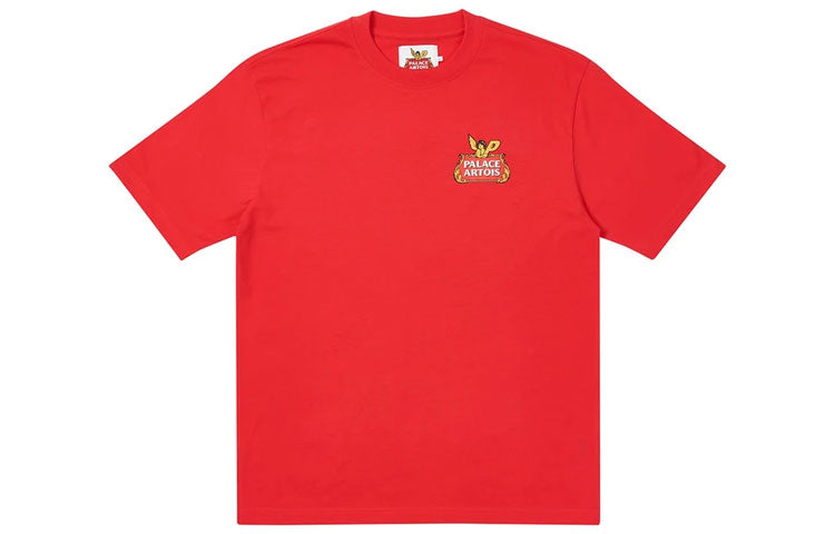 PALACE x Stella Artois Crossover Alphabet Short Sleeve Unisex Red PAL-SS21-24