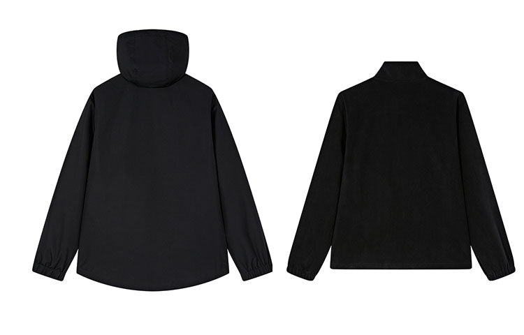 (GS) Under Armour Logo Storm Forefront Rain Jacket 'Black White' 224310610