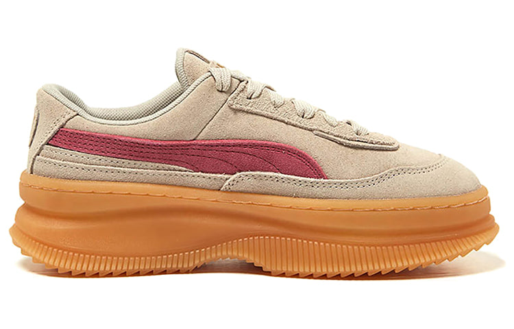 (WMNS) PUMA Deva Suede Casual Sneakers Red/Brown 372423-10