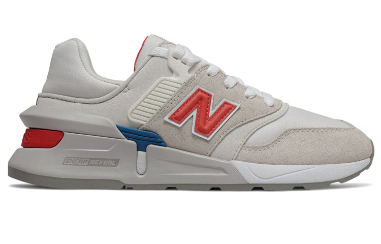 (WMNS) New Balance 997 Sport B-Wide 'Grey Red' WS997BVA