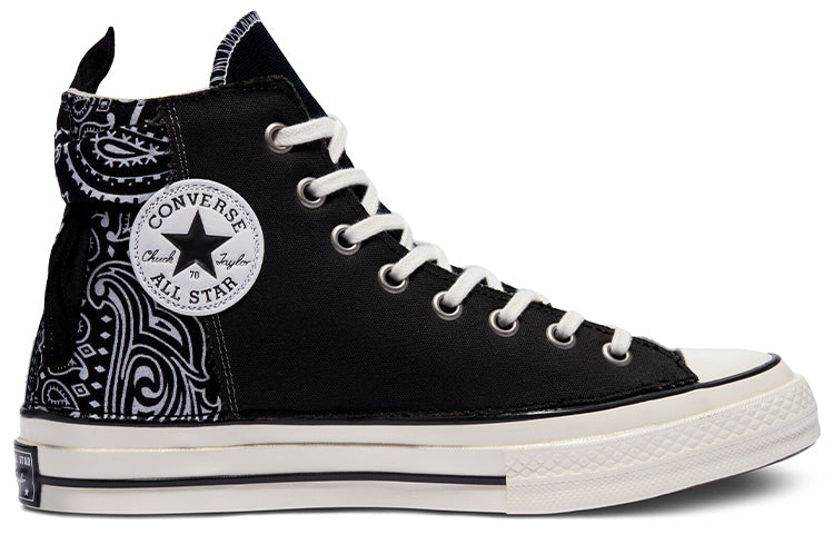 Converse Paisley Print Chuck Taylor All Star 1970s Sneakers Black/White 172906C