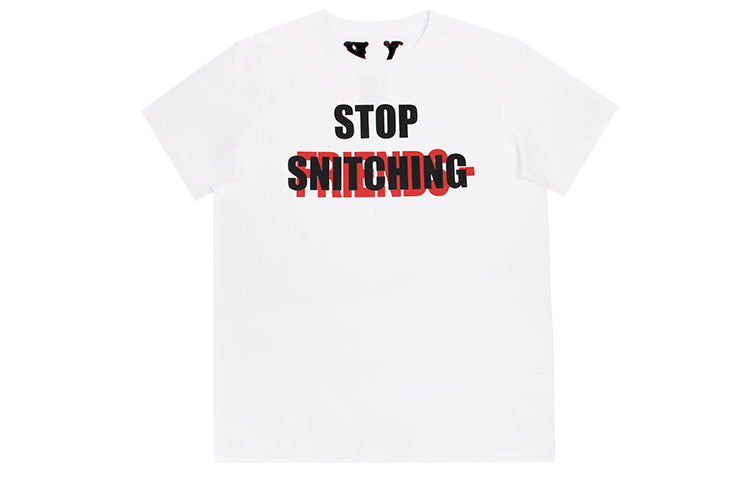 VLONE No Cap Tee Short Sleeve Unisex White VLTE19009