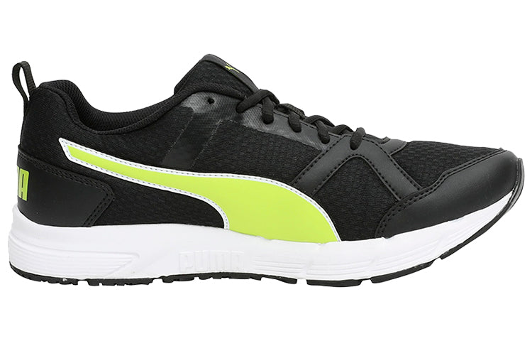 PUMA Dreton Idp Low Top Black/White/Green 368537-04