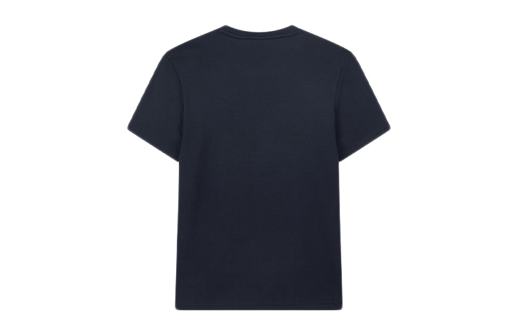 FILA Alphabet Logo Printing Round Neck Short Sleeve Blue F51M028131A-NV