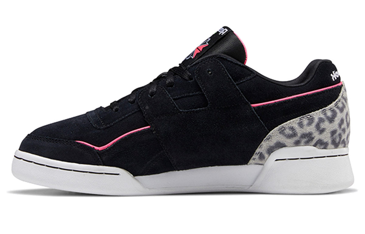 (WMNS) Reebok Workout Lo Plus Black/Red EG6014