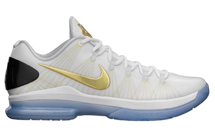 Nike KD 5 Elite 'White Gold' 585385-100