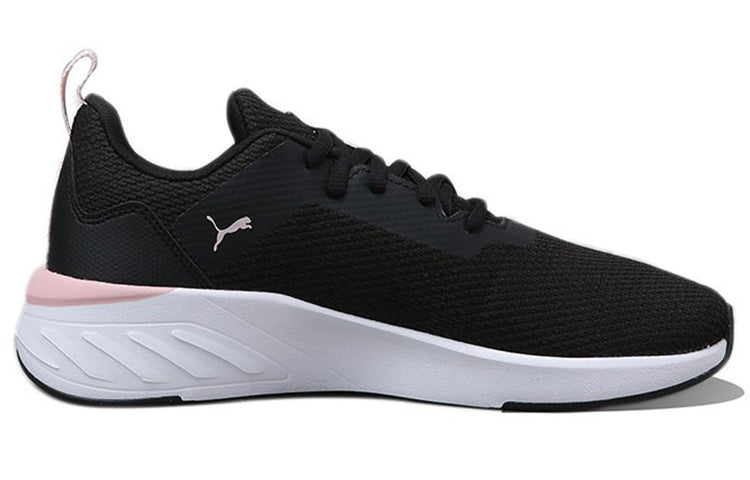 (WMNS) PUMA Shoes Sports Casual Shoes 'Black White Pink' 195203-06