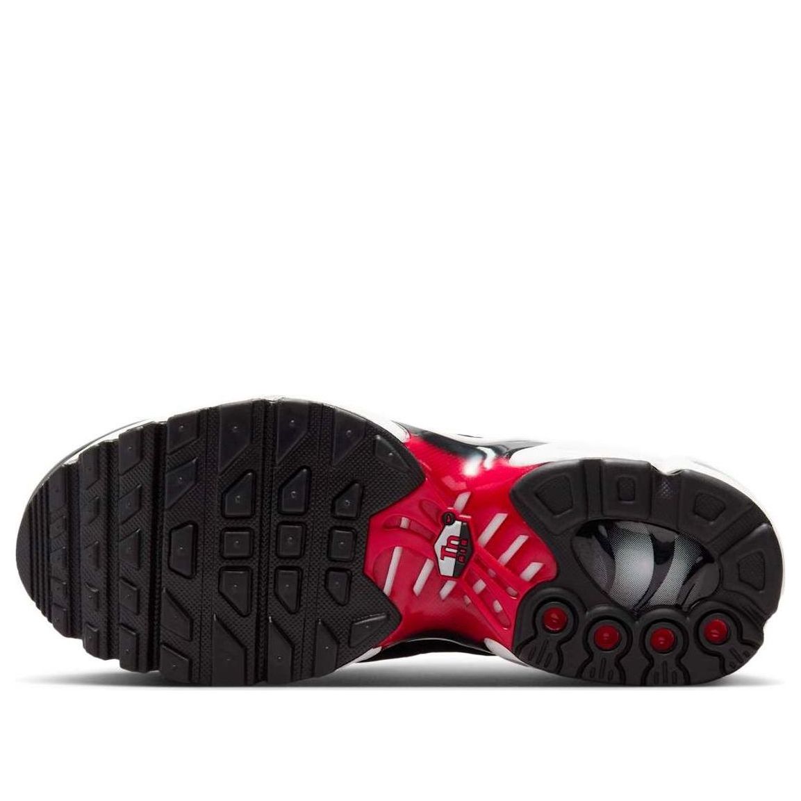 (GS) Nike Air Max Plus 'Pure Platinum Black University Red' CD0609-027