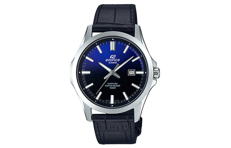 CASIO General EDIFICE & SHEEN Japan / South Korea Fashion Couple Sapphire Crystal Blue Analog EFB-106L-2A&SHE-4542L-2A