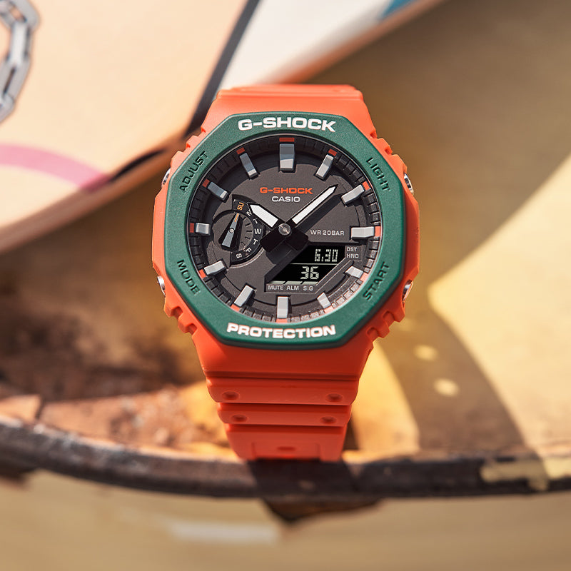 CASIO G-Shock Analog-Digital 'Orange' GA-2110SC-4APR