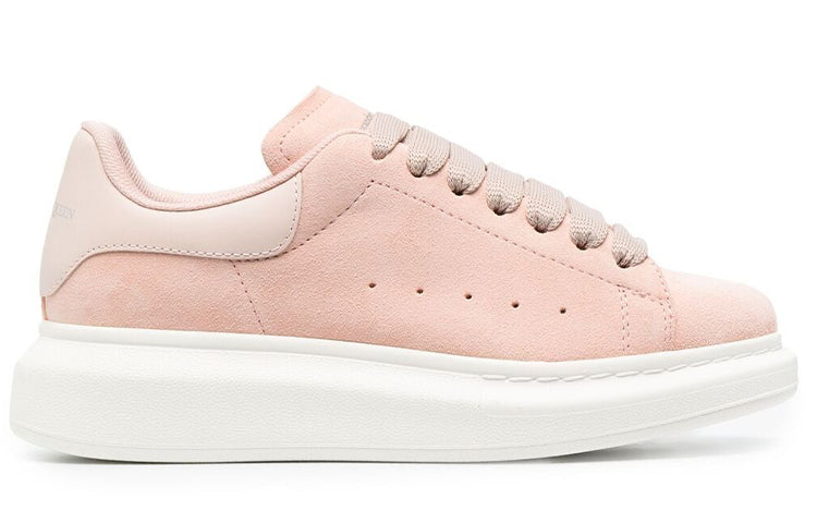 (WMNS) Alexander McQueen Suede Oversized Sneaker 'Pink' 650792WIA516837