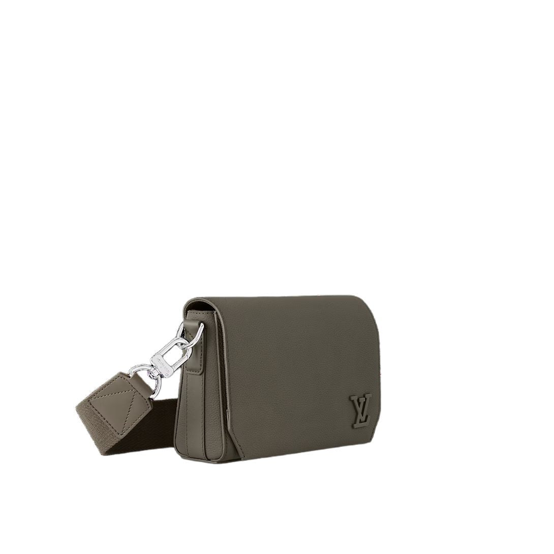 LOUIS VUITTON Takeoff Messenger Bag 'Khaki Green' M25125