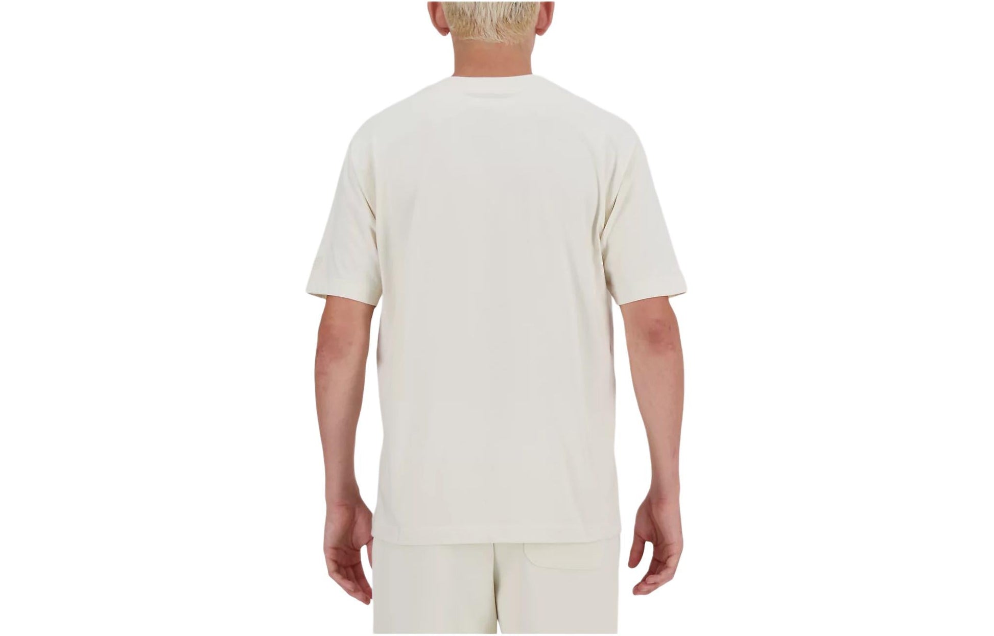New Balance Wordmark Logo T-Shirt Asia Sizing 'Linen' MT41559-LIN