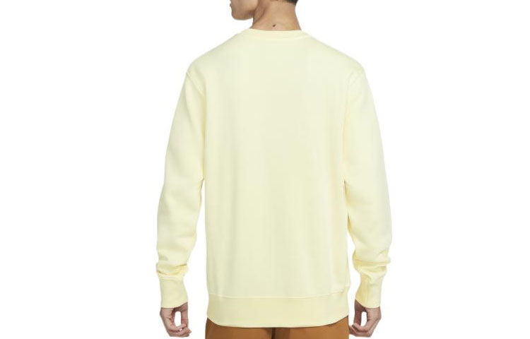 Nike Sportswear Club Fleece Crew 'Light Yellow' BV2663-744