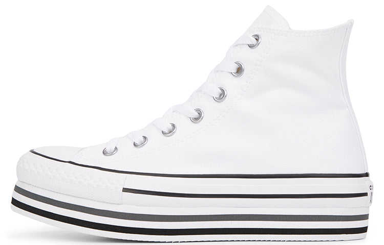 (WMNS) Converse Chuck Taylor All Star Platfrom Layer Hi 'White' 564485C