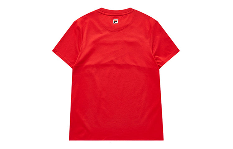 Fila Alphabet Logo Short Sleeve Red T11M022103F-RD