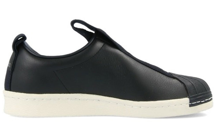 (WMNS) adidas Superstar BW3S Slip-On 'Black Off White' BY9140