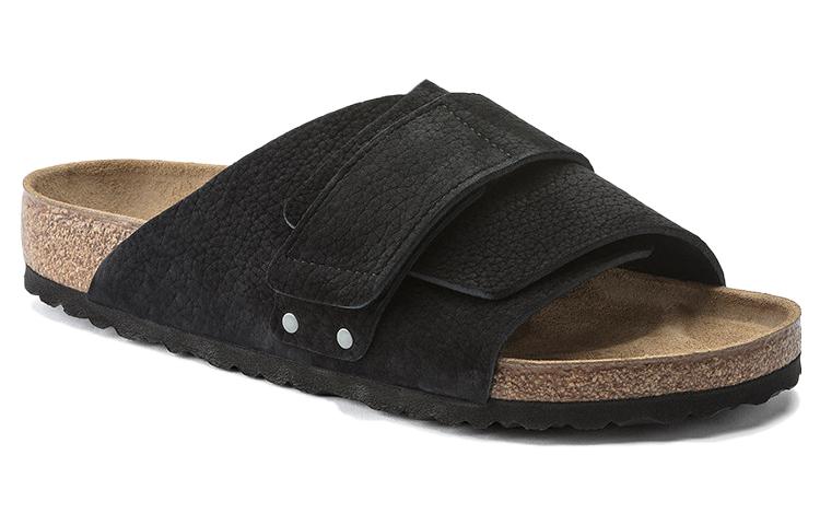 Birkenstock Kyoto Nubuk Leather 'Desert Buck Black' 1020433