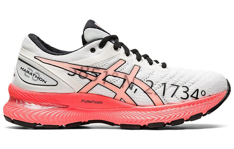 (WMNS) ASICS Gel-Nimbus 22 'White Pink' 1012A771-101