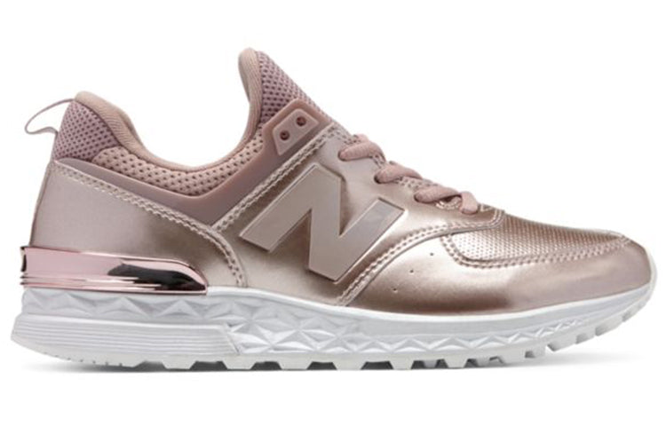 (WMNS) New Balance 574 Sport Sneakers Rose-Gold WS574SAR