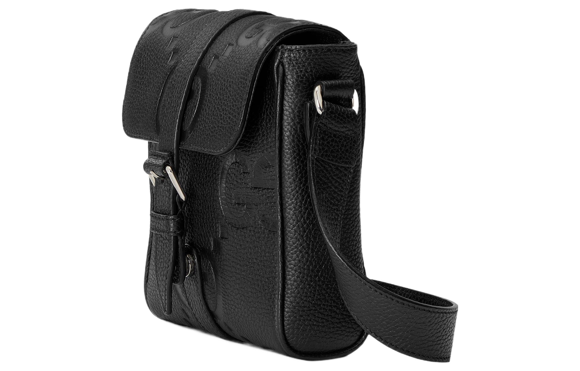 Gucci Jumbo GG Small Messenger Bag 'Black' 760235-AABY0-1000