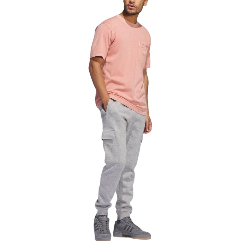 adidas Trefoil Essentials + Dye Pocket T-shirt Asia Sizing 'Wonder Clay' IU2359