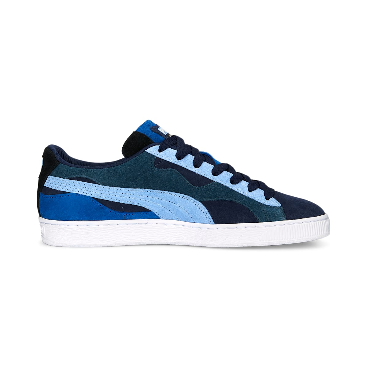 PUMA Suede Camowave 'Navy Day Dream' 389277-02
