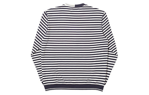 PALACE Zig Zag Crew Black/white Stripes LOGO P19SS017