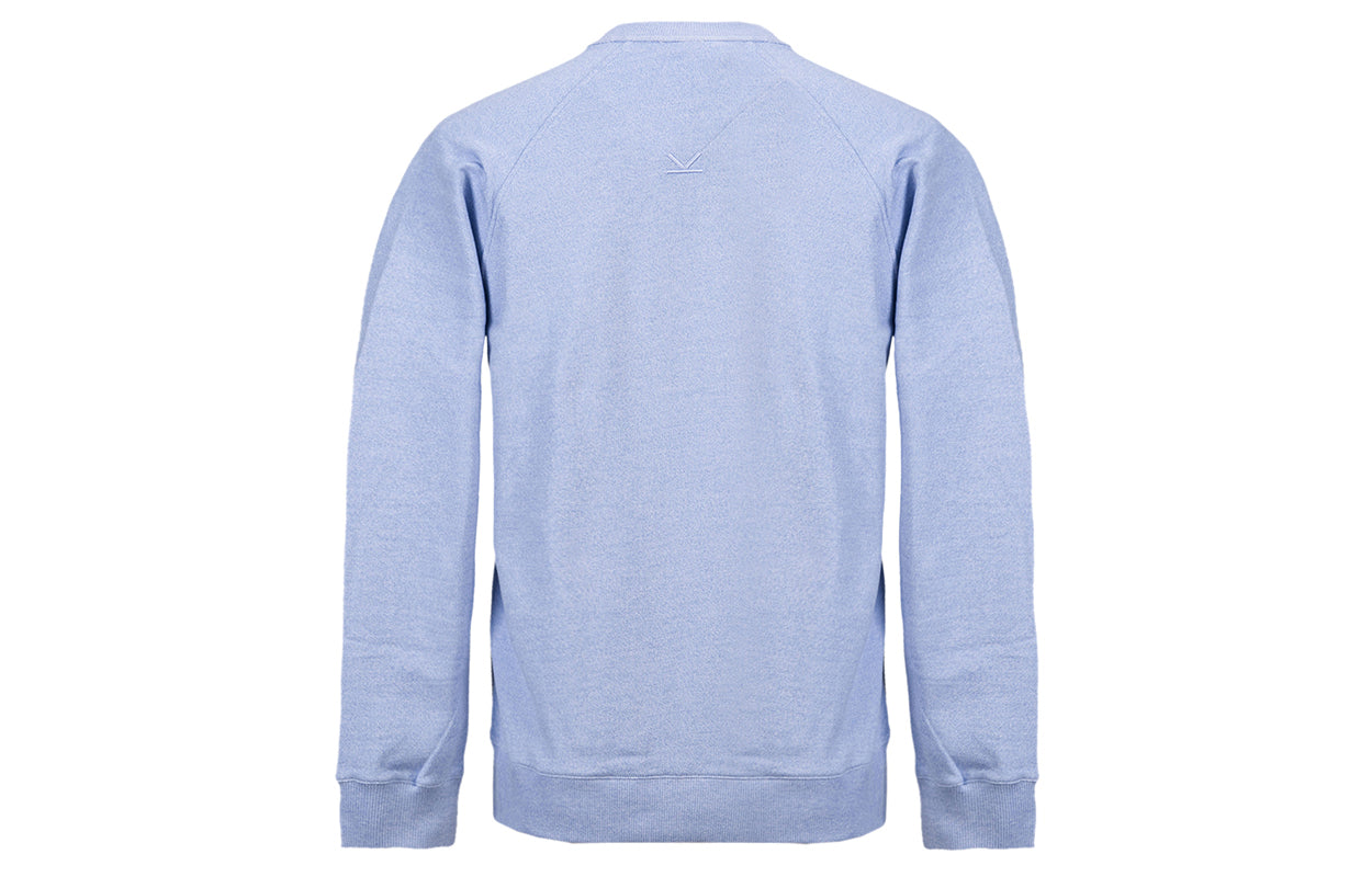 Men's KENZO Logo Pullover Long Sleeves Blue 5SW1514MA-64