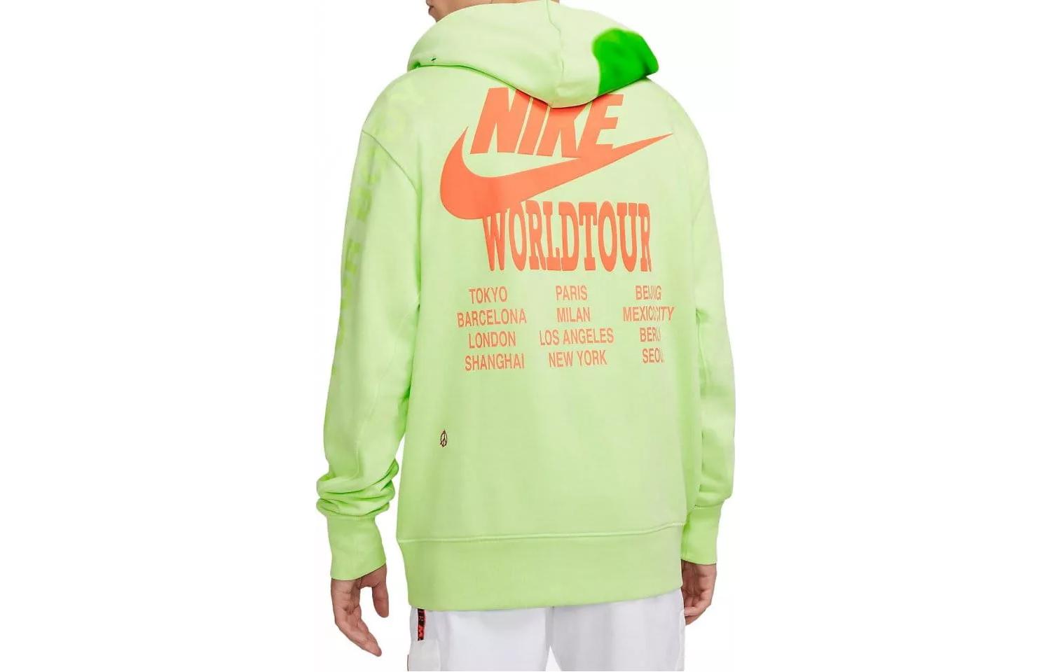 Nike Sportswear Pullover French Terry Hoodie 'Light Liquid Lime' DA0931-383