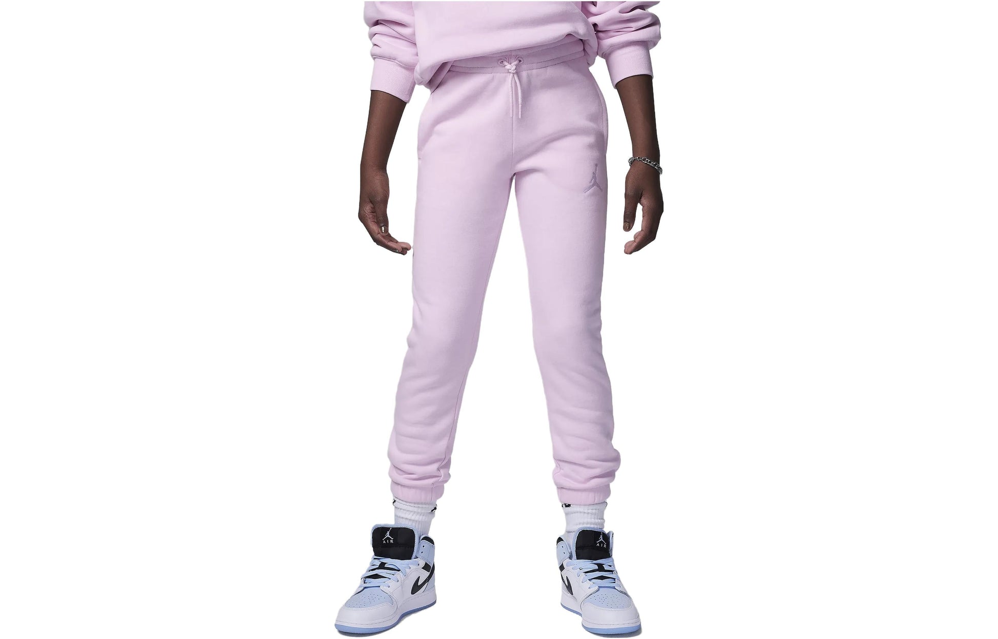 (GS) Air Jordan Icon Play Sweatpants 'Pink' FV2577-663