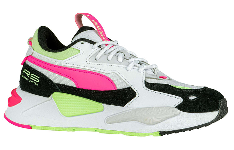(WMNS) PUMA RS-Z Reinvent 'White Fluo Pink Black Fizzy Lime' 383219-08