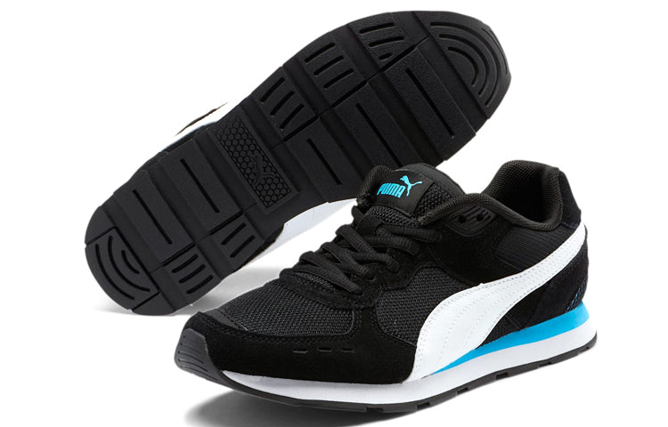 (WMNS) PUMA Vista Sneakers Black/Blue 372333-24
