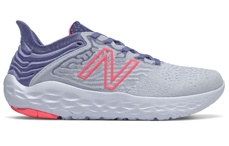 (WMNS) New Balance Fresh Foam Beacon v3 Grey/Purple WBECNBG3