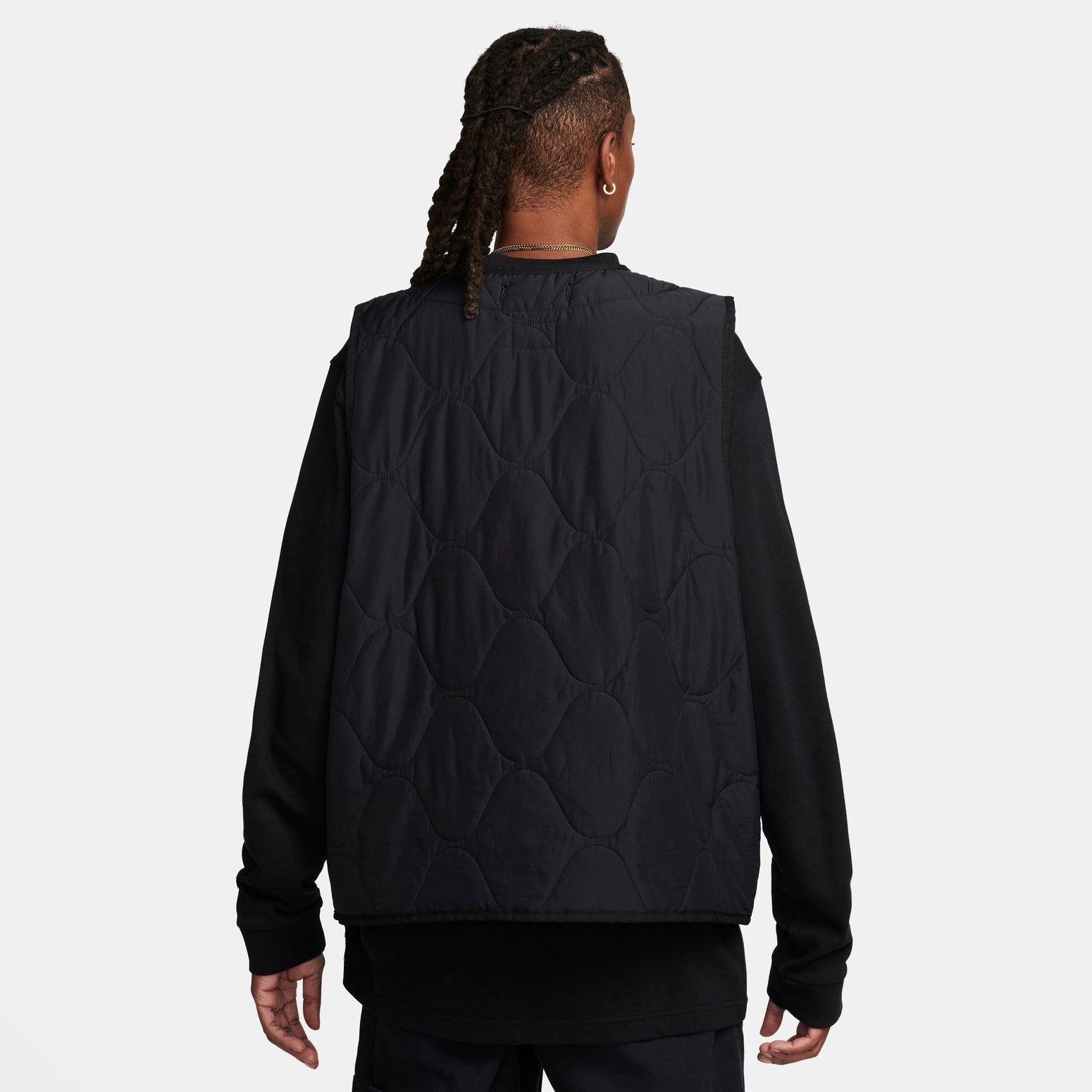 Nike Life Woven Insulated Military Gilet 'Black' DX0890-010