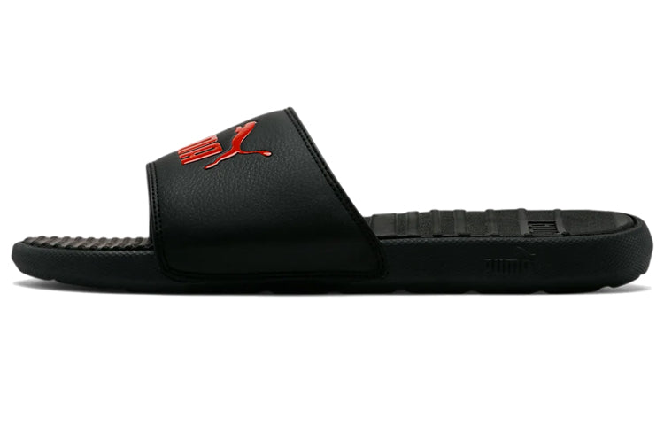 PUMA Cool Cat Slides 'Black High Risk Red' 371023-02