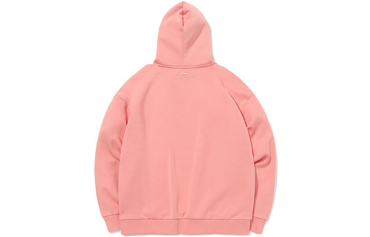 Li-Ning Sports Fashion Series Loose Pullover Unisex Pink AWDQB38-6